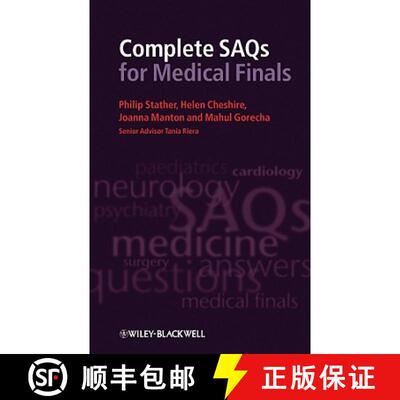 【3-4周达】Complete Saqs For Medical Finals [Wiley医学] [9781405189286]