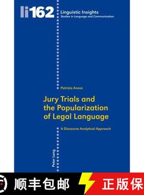 【3-4周达】Jury Trials and the Popularization of Legal Language : A Discourse Analytical Approach [9783034312318]