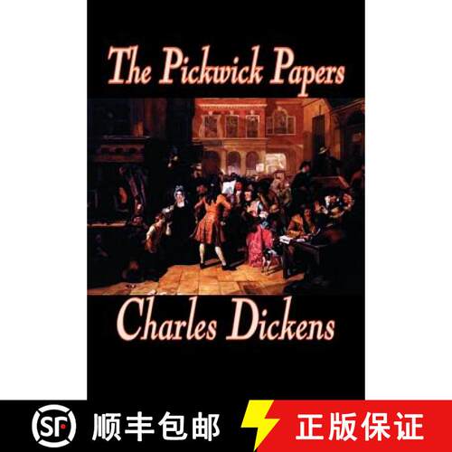 【3-4周达】精装 The Pickwick Papers by Charles Dickens, Fiction, Literary [9780809597710]