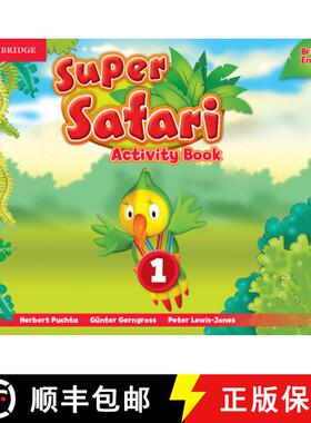 【3-4周达】Super Safari Level 1 Activity Book [9781107476691]
