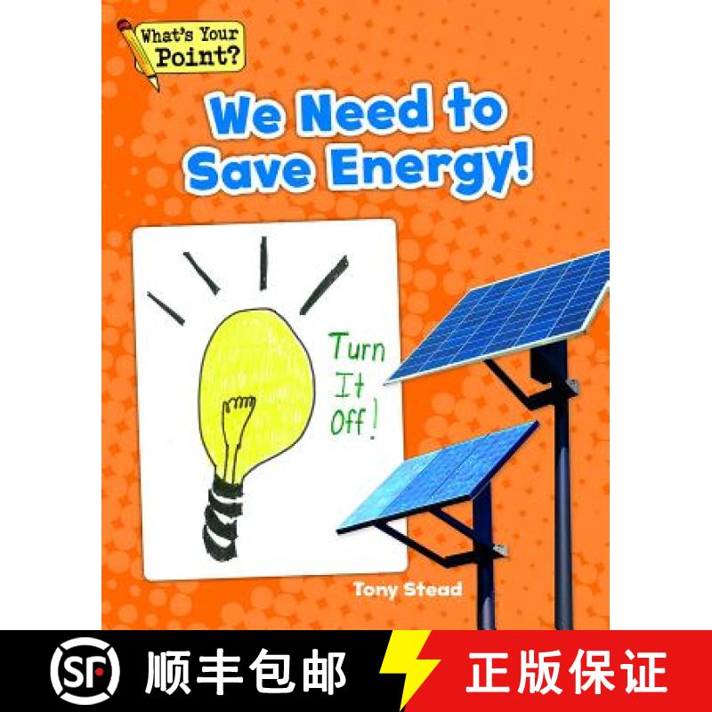 预订 We Need to Save Energy! [9781625218704]
