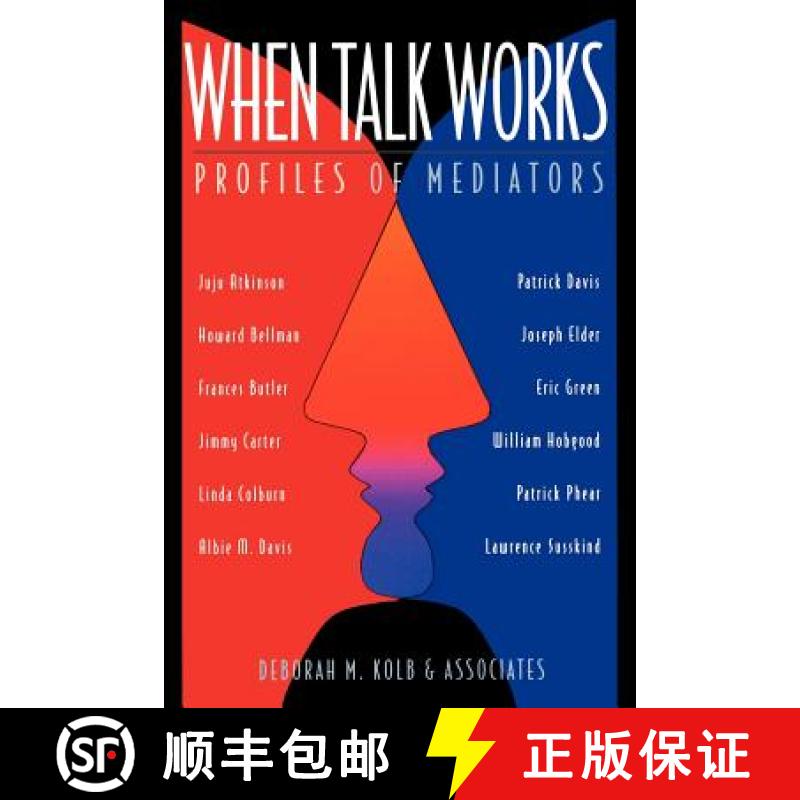 【3-4周达】When Talk Works: Profiles Of Mediators [Wiley经管] [9780787910907]