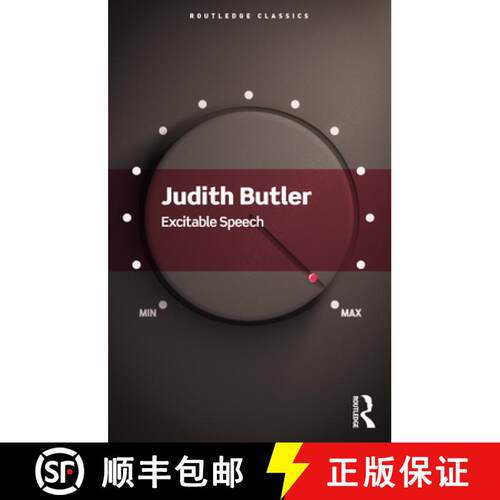 【3-4周达】Excitable Speech: A Politics of the Performative [9780367705244]
