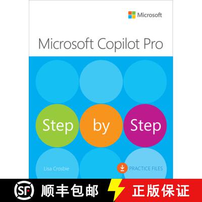 【2-3周达】Microsoft Copilot Pro Step by Step [9780135369425]