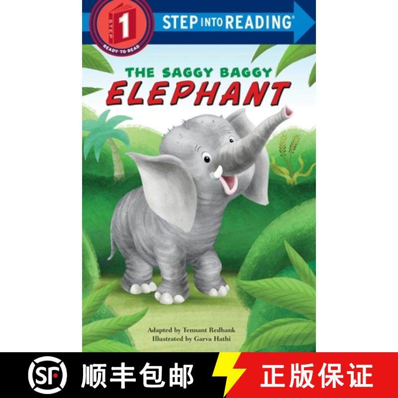 预订 Saggy Baggy Elephant Step into Reading Lvl 1 [9780553535884]