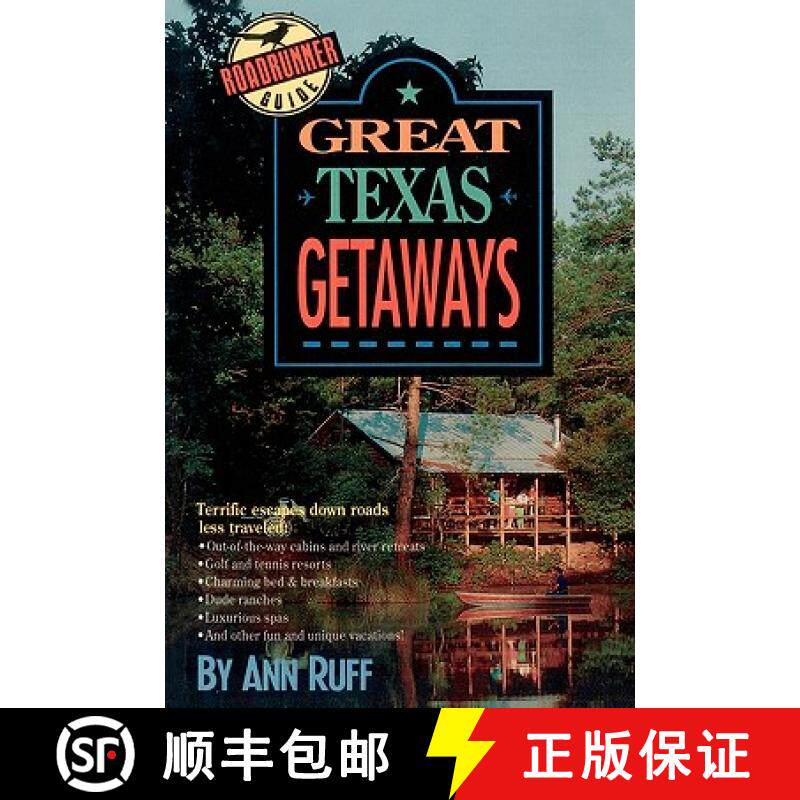 【3-4周达】Great Texas Getaways: A Roadrunner Guide [9780878336579]