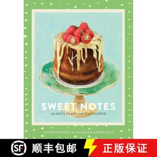 Sweet Notes Envelopes 9781452150253 and 4周达 Notecards