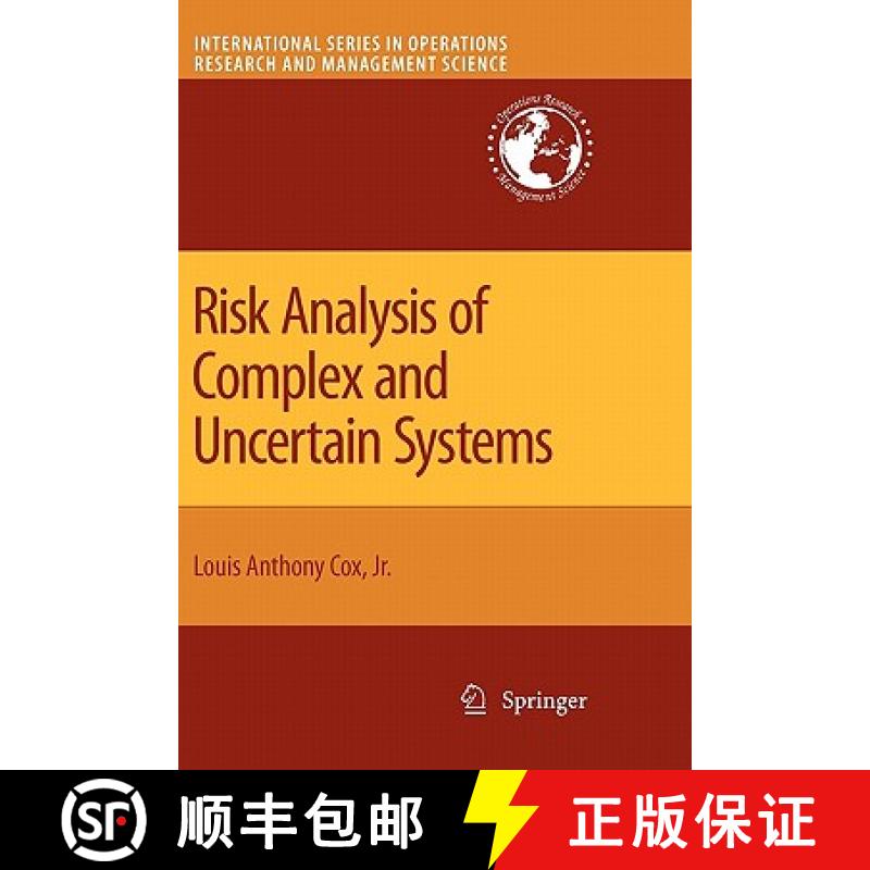 【3-4周达】Risk Analysis of Complex and Uncertain Systems [9781441947031]