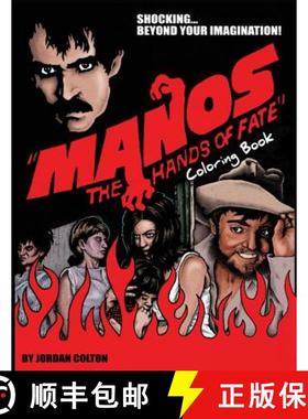 【3-4周达】Manos the Hands of Fate: Adult Coloring Book [9780692667118]