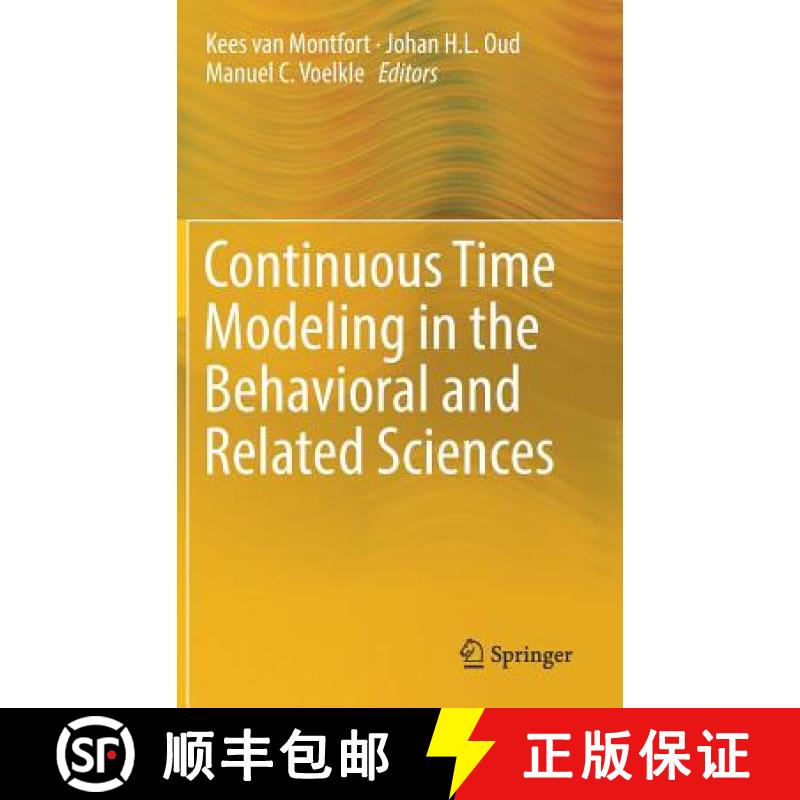 【3-4周达】Continuous Time Modeling in the Behavioral and Related Sciences [9783319772189]
