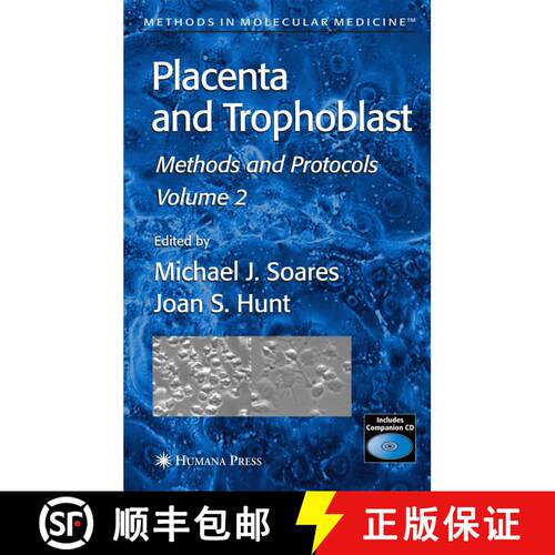 【3-4周达】精装 Placenta and Trophoblast : Methods and Protocols, Volume II [9781588296085]