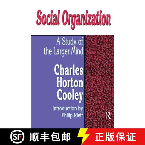 【3-4周达】精装 Social Organization: A Study of the Larger Mind [9781138532847]