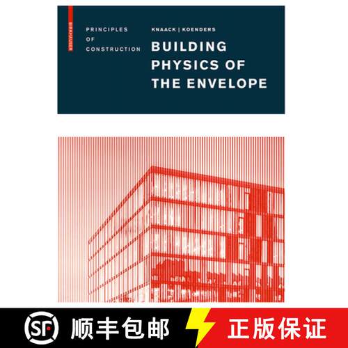 【3-4周达】精装 Building Physics of the Envelope – Principles of Construction [9783035611458]