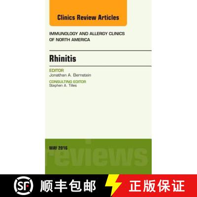 【3-4周达】精装 Rhinitis, an Issue of Immunology and Allergy Clinics of North America: Volume 36-2 [9780323444675]