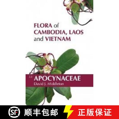【3-4周达】Flora of Cambodia, Laos and Vietnam: Volume 33: Apocynaceae [9782856537510]