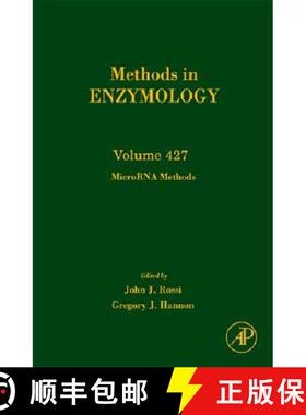 【3-4周达】Microrna Methods: Volume 427 [9780123739179]