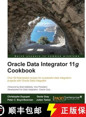 预订 Oracle Data Integrator 11g Cookbook [9781849681742]