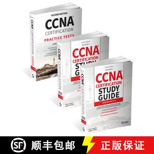 【3-4周达】CCNA Certification Study Guide Volume 1, Volume 2, and Practice Tests Kit: Exam 200–301 v... [9781394213047]