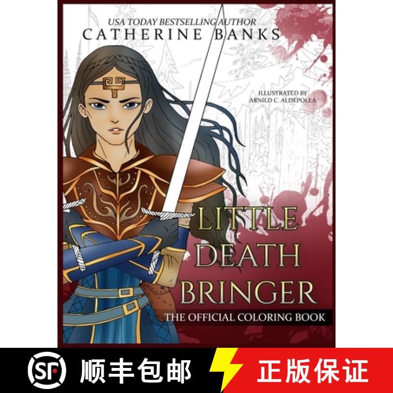 【3-4周达】Little Death Bringer: The Official Coloring Book [9781946301284]