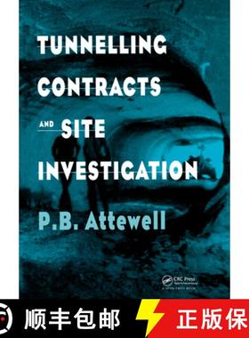 【3-4周达】Tunnelling Contracts and Site Investigation [9780419191407]