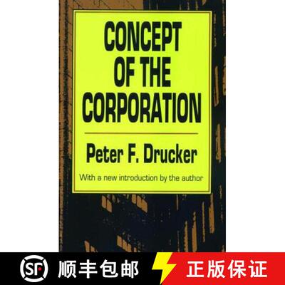 【3-4周达】CONCEPT OF THE CORPORATION, DRUCKER [9781138520950]