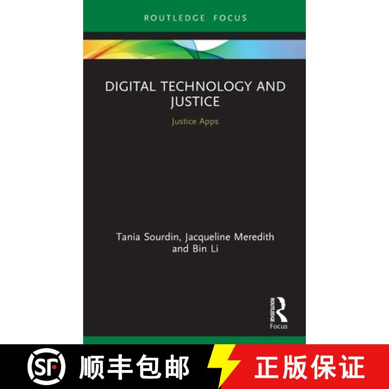 【3-4周达】Digital Technology and Justice: Justice Apps [9780367650186]