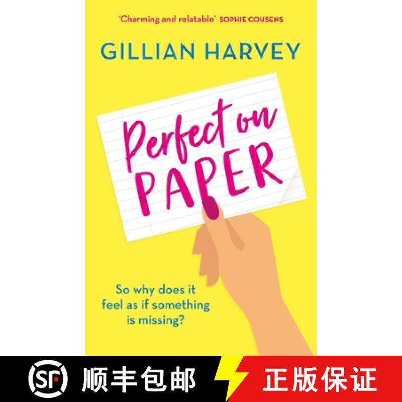 【3-4周达】Perfect on Paper: The heartwarming and relatable read to escape with this year! [9781409191896]