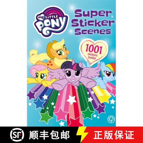 预订 My Little Pony: Super Sticker Scenes: 1001 Stickers [9781408350270]