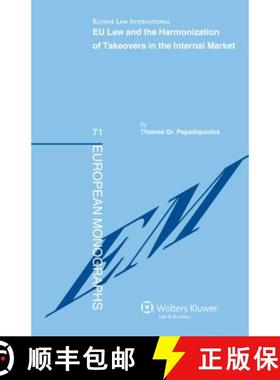 预订 EU Law and the Harmonization of Takeovers in the Internal Market [9789041133403]