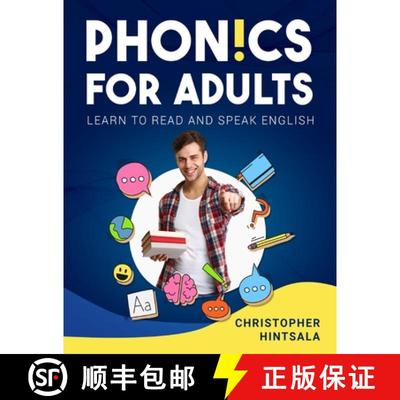 【3-4周达】Phonics For Adults: Adult Phonics Reading Program [9781087999739]