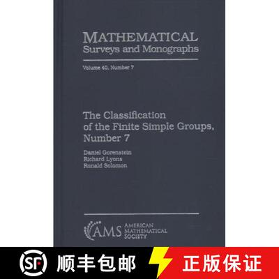 【3-4周达】The Classification of the Finite Simple Groups, Number 7 : Part III, Chapters 7-11: The Ge... [9780821840696]
