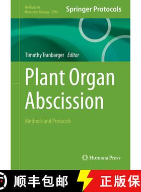 【3-4周达】Plant Organ Abscission : Methods and Protocols [9781071644690]