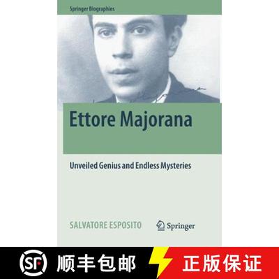 【3-4周达】Ettore Majorana : Unveiled Genius and Endless Mysteries (Softcover reprint of the original... [9783319853697]