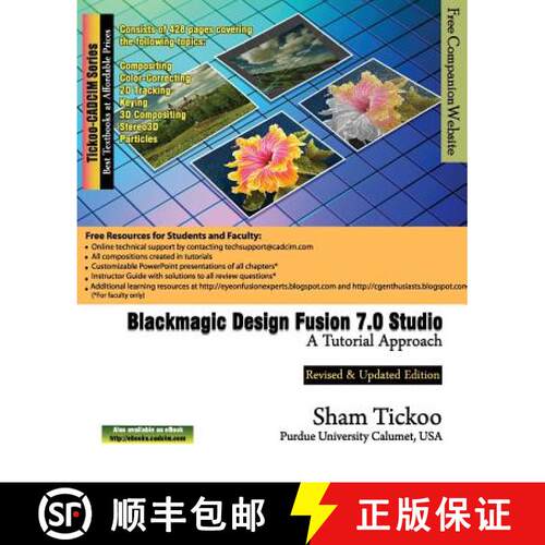 【3-4周达】Blackmagic Design Fusion 7 Studio: A Tutorial Approach [9781942689157]