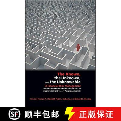 【3-4周达】精装 The Known, the Unknown, and the Unknowable in Financial Risk Management – Measuremen... [9780691128832]