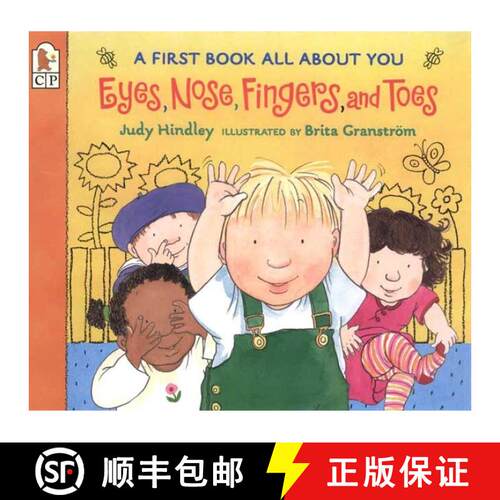 【3-4周达】Eyes, Nose, Fingers, and Toes: A First Book All About You [9780763617080]