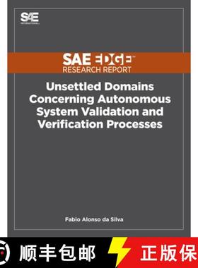 预订 Unsettled Domains Concerning Autonomous System Validation and Verification Processes [9781468601275]