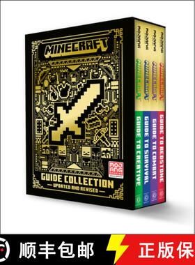 【3-4周达】Minecraft: Guide Collection 4-Book Boxed Set (Updated): Survival (Updated), Creative (Upda... [9780593725528]