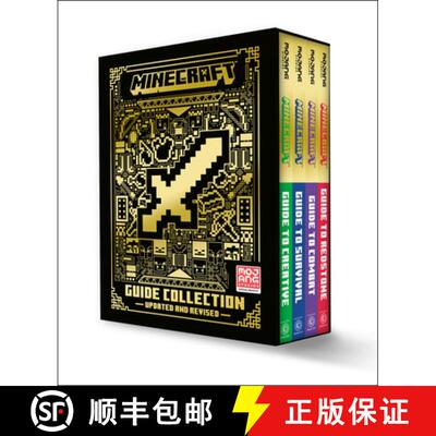 【3-4周达】Minecraft: Guide Collection 4-Book Boxed Set (Updated): Survival (Updated), Creative (Upda... [9780593725528]