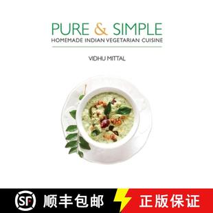 Homemade 9781566568814 4周达 Cuisine Vegetarian Indian Simple and Pure