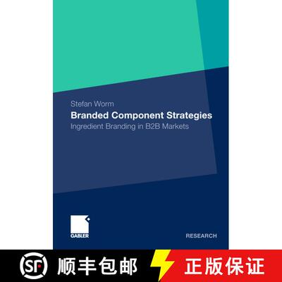 【3-4周达】Branded Component Strategies : Ingredient Branding in B2B Markets [9783834919199]
