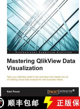 预订 Mastering QlikView Data Visualization [9781782173250]
