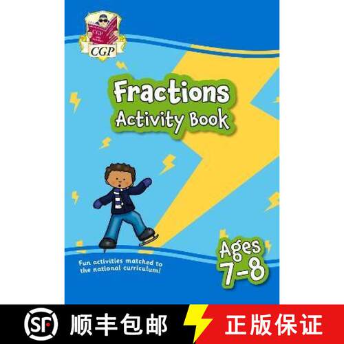【3-4周达】New Fractions Maths Activity Book for Ages 7-8 (Year 3): perfect for learning at home [9781789087116]