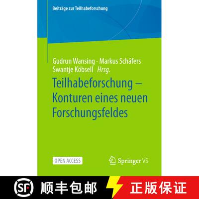 【3-4周达】Teilhabeforschung – Konturen eines neuen Forschungsfeldes (1. Aufl. 2022) [9783658383046]