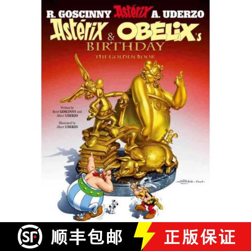 Asterix: Asterix and Obelix's Birthday: The Golden Book, Album 34 [9781444000955]