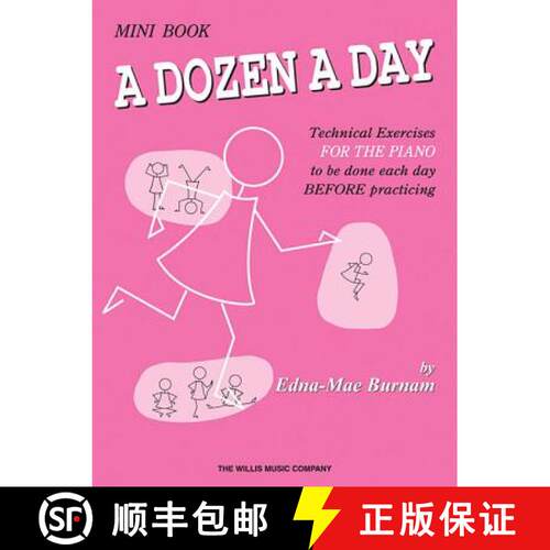 【3-4周达】A Dozen a Day Mini Book [9780877180234]