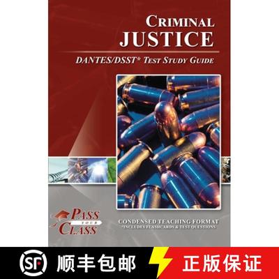 【3-4周达】Criminal Justice DANTES/DSST Test Study Guide [9781614337331]