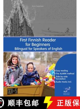 【3-4周达】First Finnish Reader for Beginners: Bilingual for Speakers of English [9788366563438]