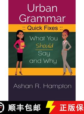 【3-4周达】Urban Grammar Quick Fixes ( B & W) [9781329919235]