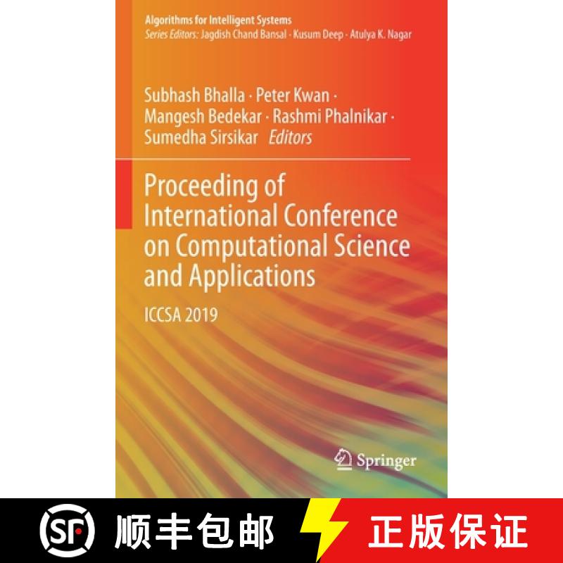 【3-4周达】Proceeding of International Conference on Computational Science and Applications : ICCSA 2019 [9789811507922]